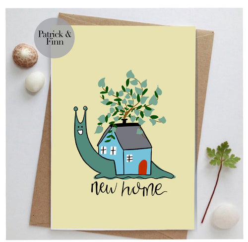 New home card.