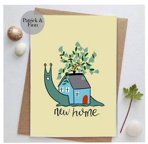 New home card.