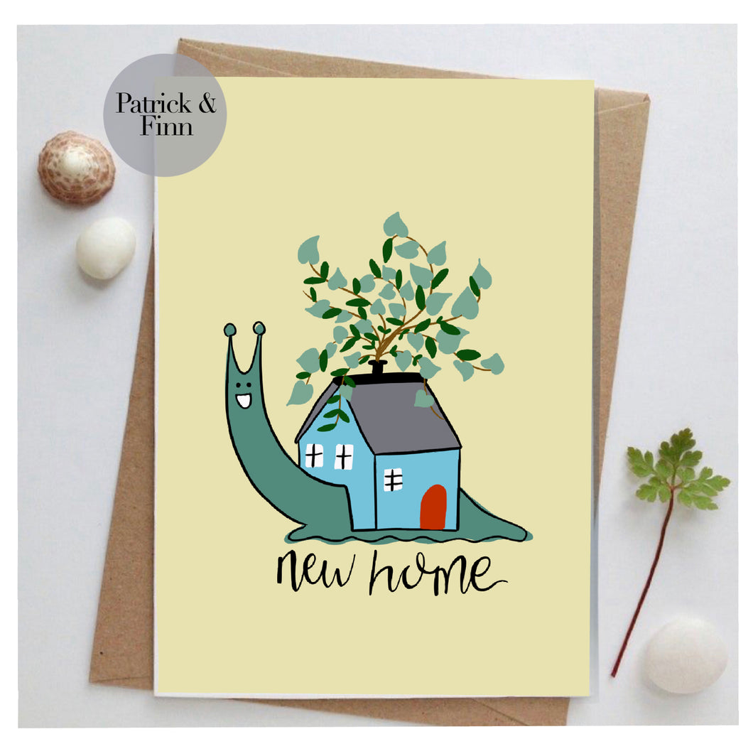New home card.
